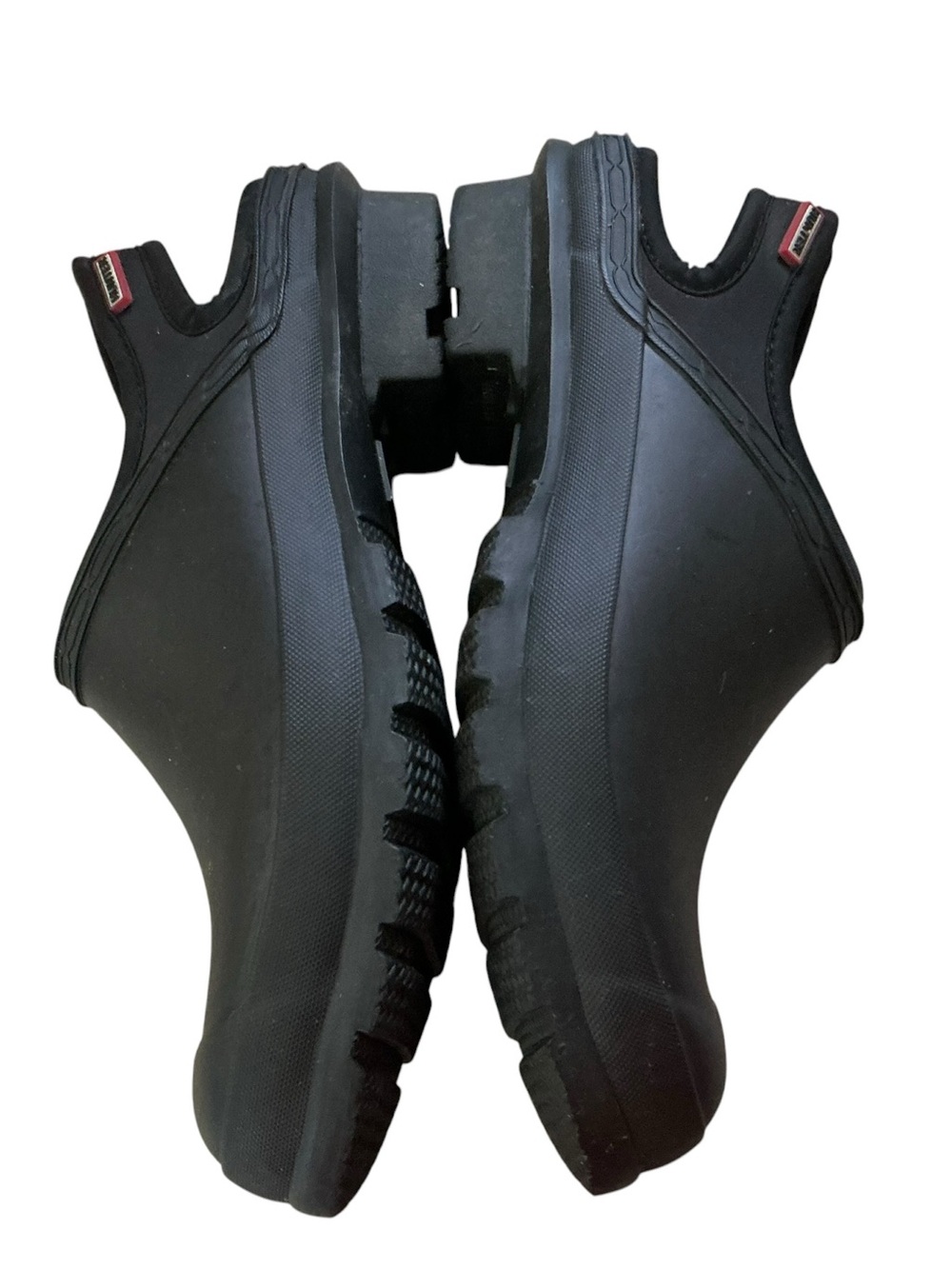 Hunter original play women’s black clogs shoes garden rain casual comfort size 8 - Picture 7 of 9